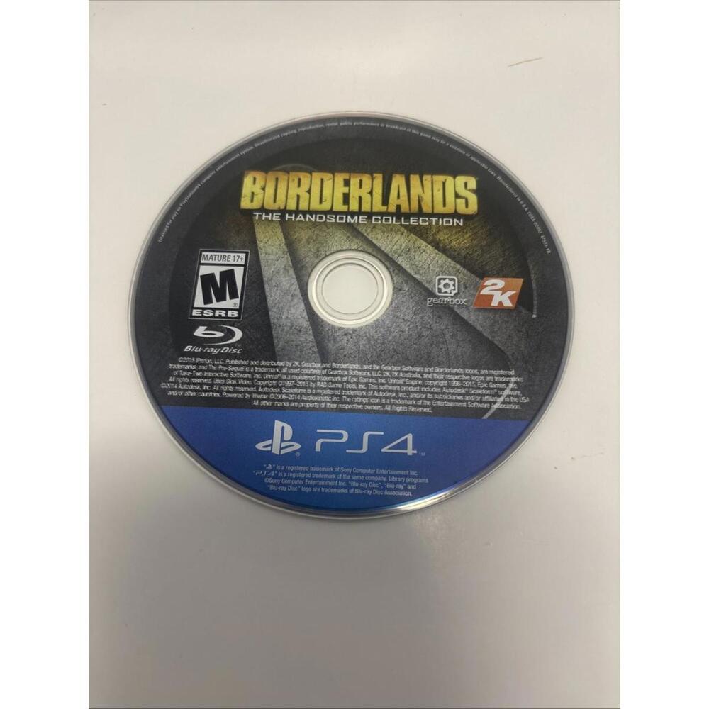 Borderlands: The Handsome Collection PS4 Disc Only Clean Disc